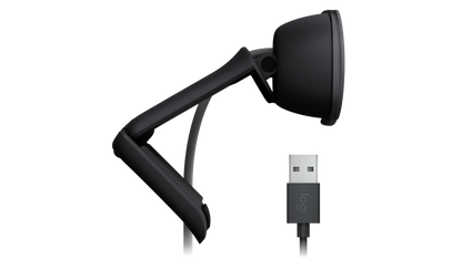 Logitech BRIO 100 – Webcam Full HD 1080p avec Micro Graphite Connecto.ma