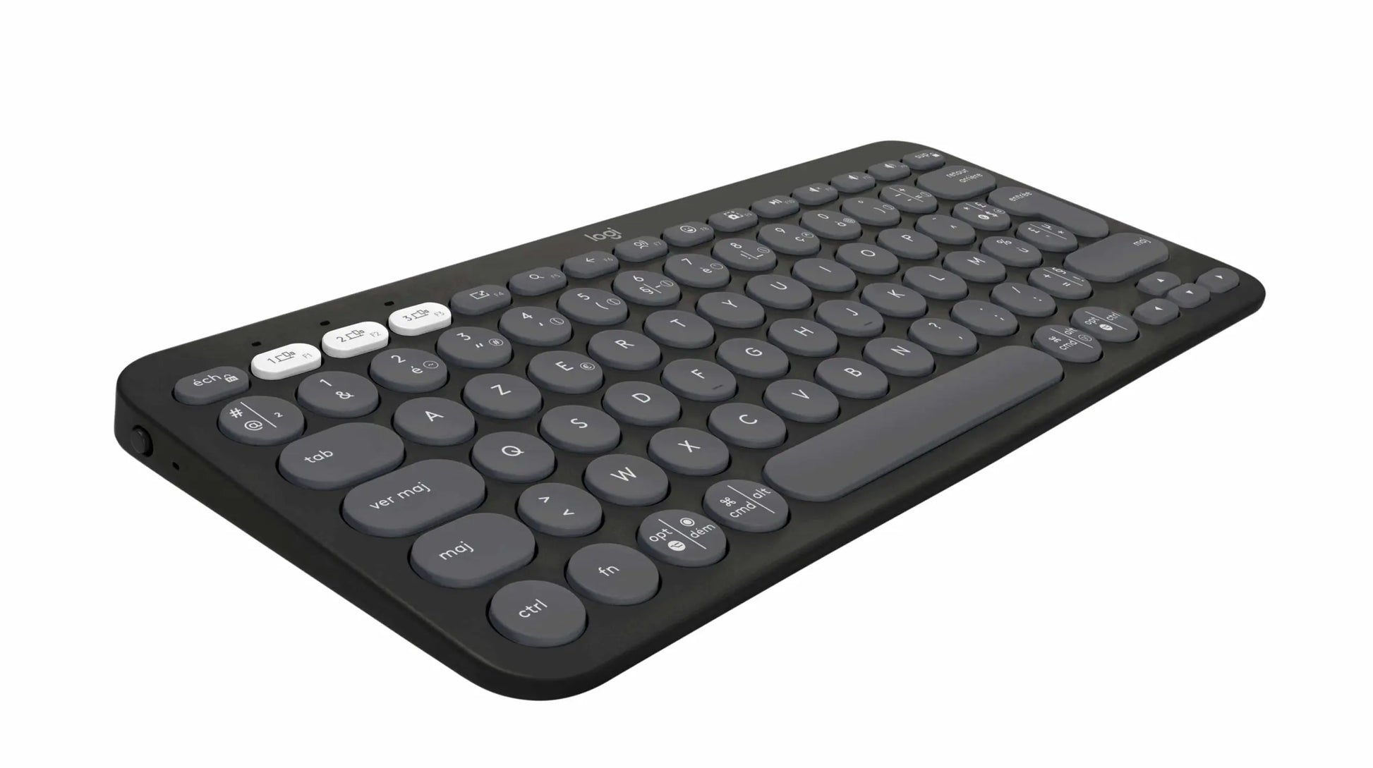 Clavier sans fil Logitech Pebble Keys 2 K380s – Graphite (920-011803) Logitech