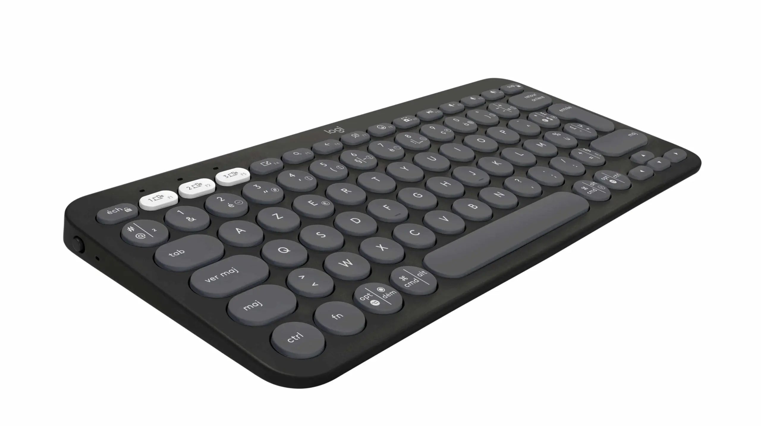 Clavier sans fil Logitech Pebble Keys 2 K380s – Graphite (920-011803) Logitech