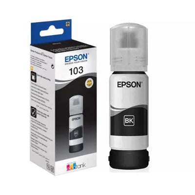 Epson 103 Noir – Bouteille d’encre Epson EcoTank d’origine — Connecto.ma