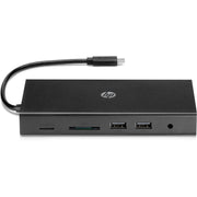 HP CONCENTRATEUR MULTIPORT TRAVEL USB-C — vue 3 — Connecto.ma