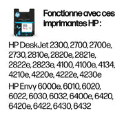 Cartouche d'encre HP 305 TRI-COLOR — vue 3 — Connecto.ma