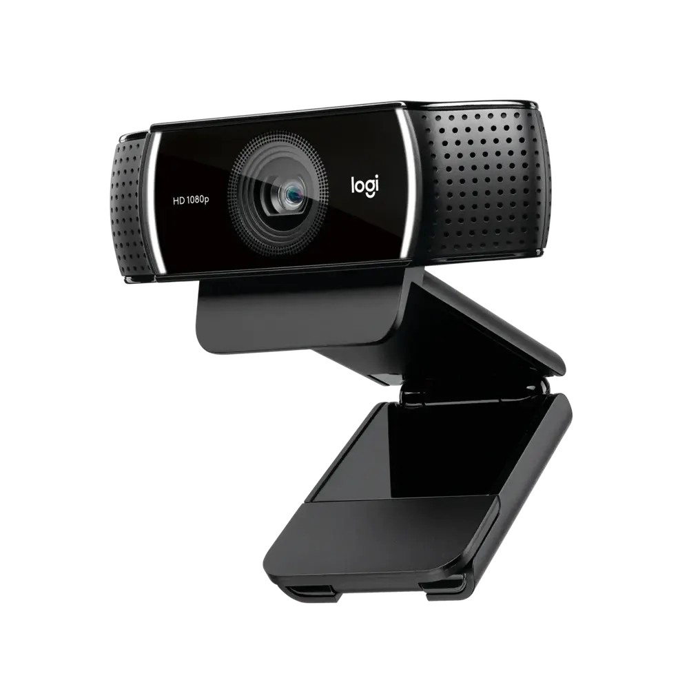 Logitech C922 Pro HD Stream Webcam – Full HD 1080p — vue 3 — Connecto.ma