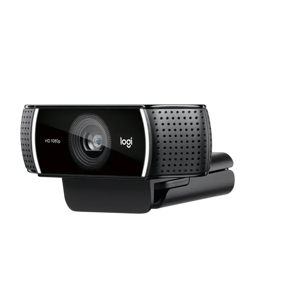 Logitech C922 Pro HD Stream Webcam – Full HD 1080p — vue 2 — Connecto.ma
