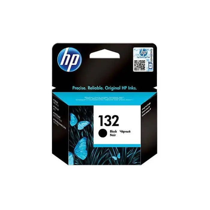 HP 132 Noir – Cartouche Hp jet d’encre — Connecto.ma
