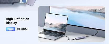 Adaptateur HUB USB-C Ugreen 5 en 1 (15596) Connecto.ma