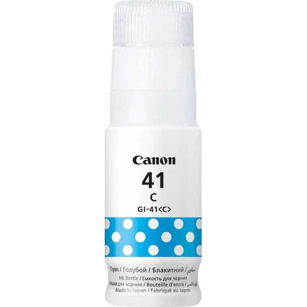 Canon GI-41C Cyan – Bouteille d’encre Canon d’origine — Connecto.ma