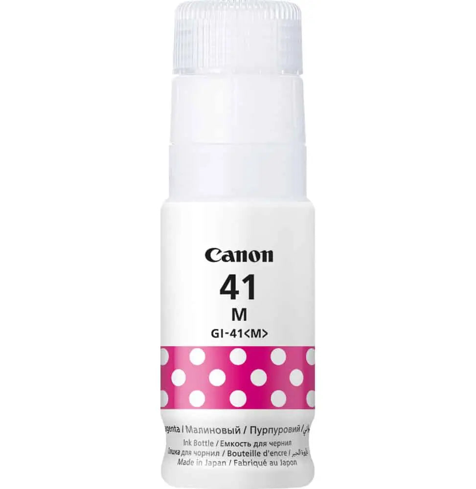 Canon GI-41M Magenta – Bouteille d’encre Canon d’origine (4544C001AA) Connecto.ma