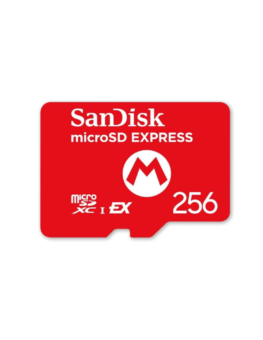 Carte microSD Express SanDisk 256 Go pour Nintendo Switch 2 – Super Mario