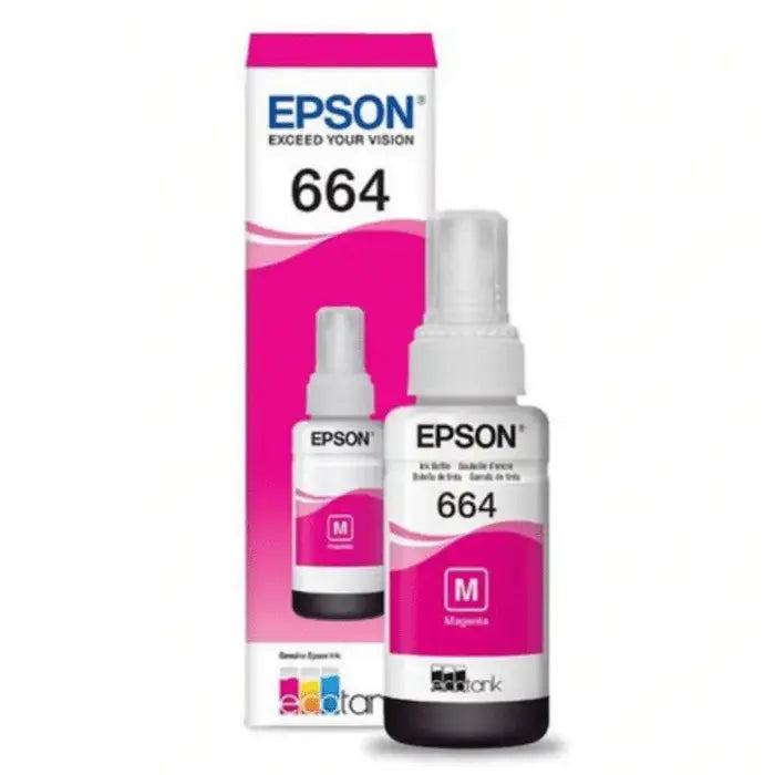 Epson 664 M Magenta – Bouteille d’encre Epson d’origine — Connecto.ma