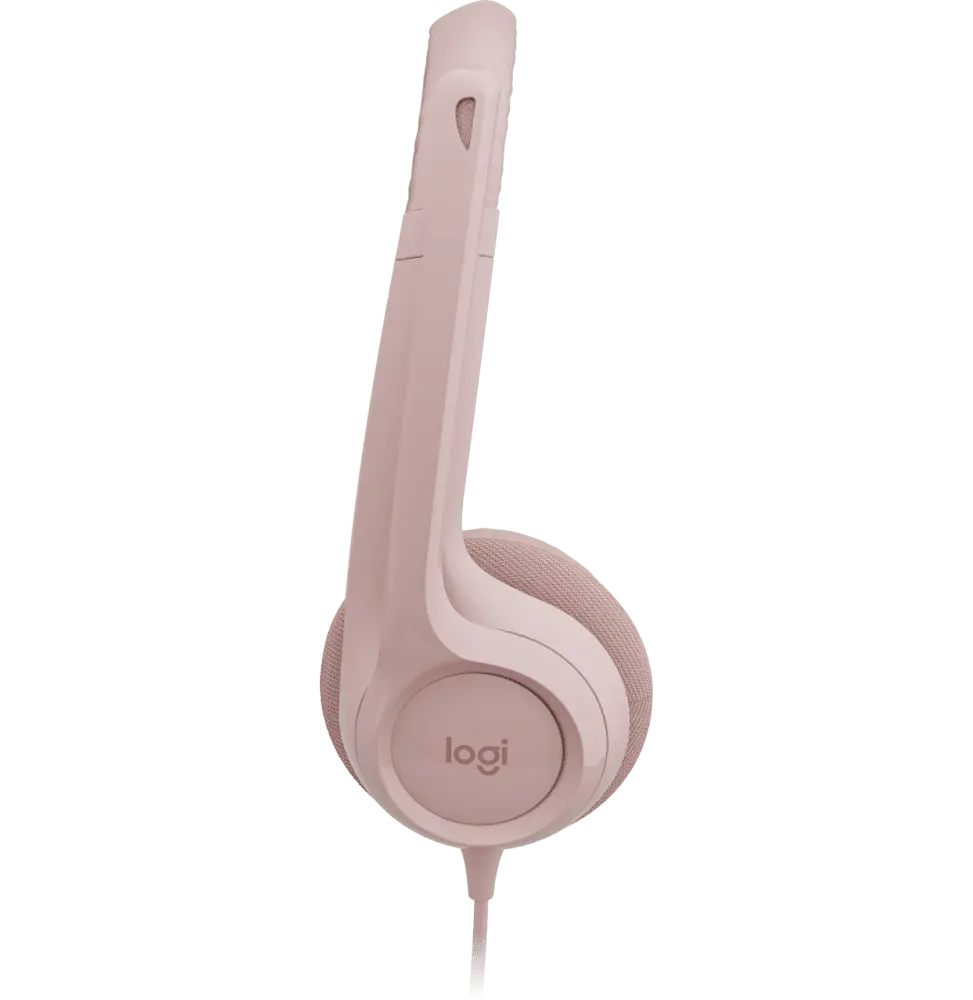 Casque Logitech H390 USB – Rose (981-001281) Connecto.ma