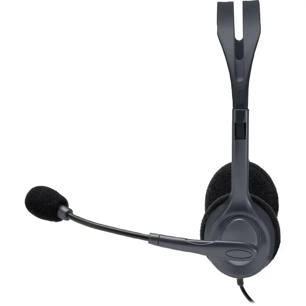 Casque Logitech H111 stéréo professionnel – Jack 3,5 mm — vue 2 — Connecto.ma
