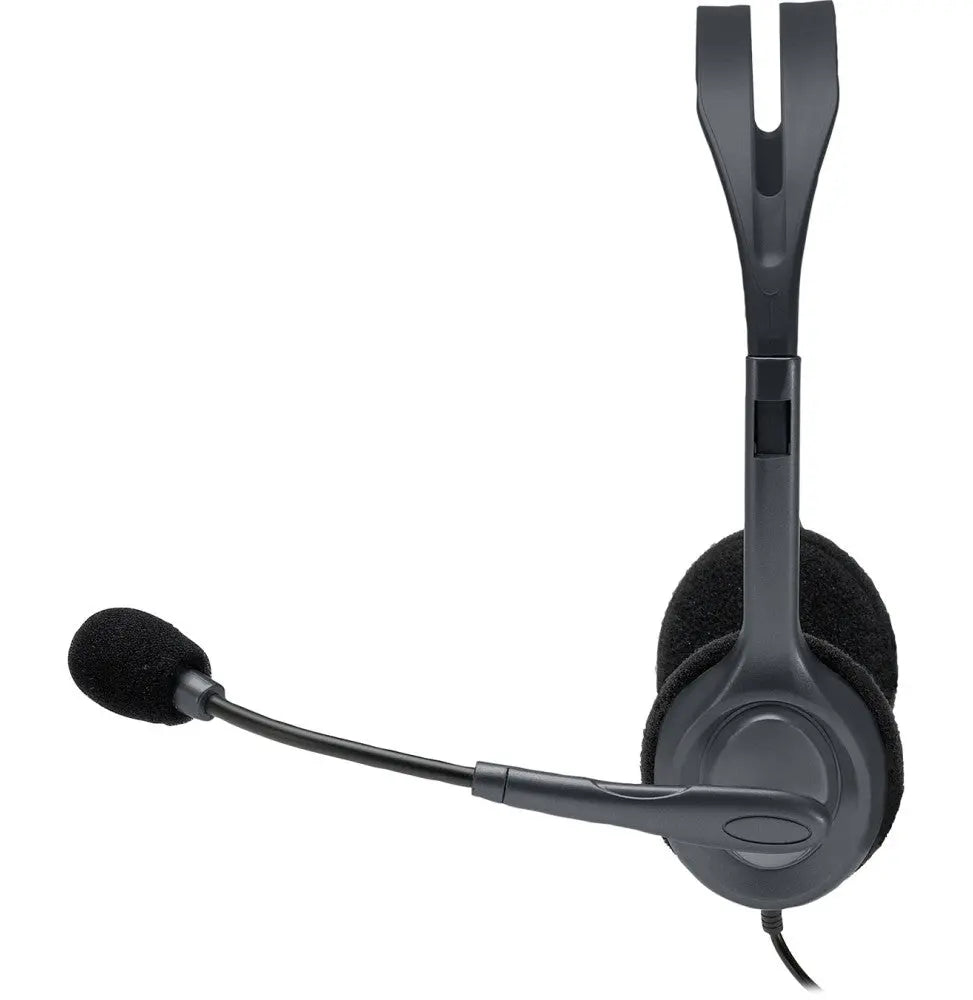 Casque Logitech H111 stéréo professionnel – Jack 3,5 mm (981-000593) Connecto.ma
