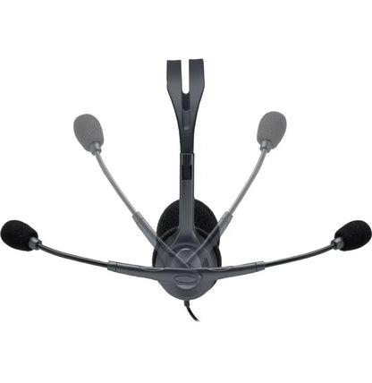 Casque Logitech H111 stéréo professionnel – Jack 3,5 mm (981-000593) Connecto.ma