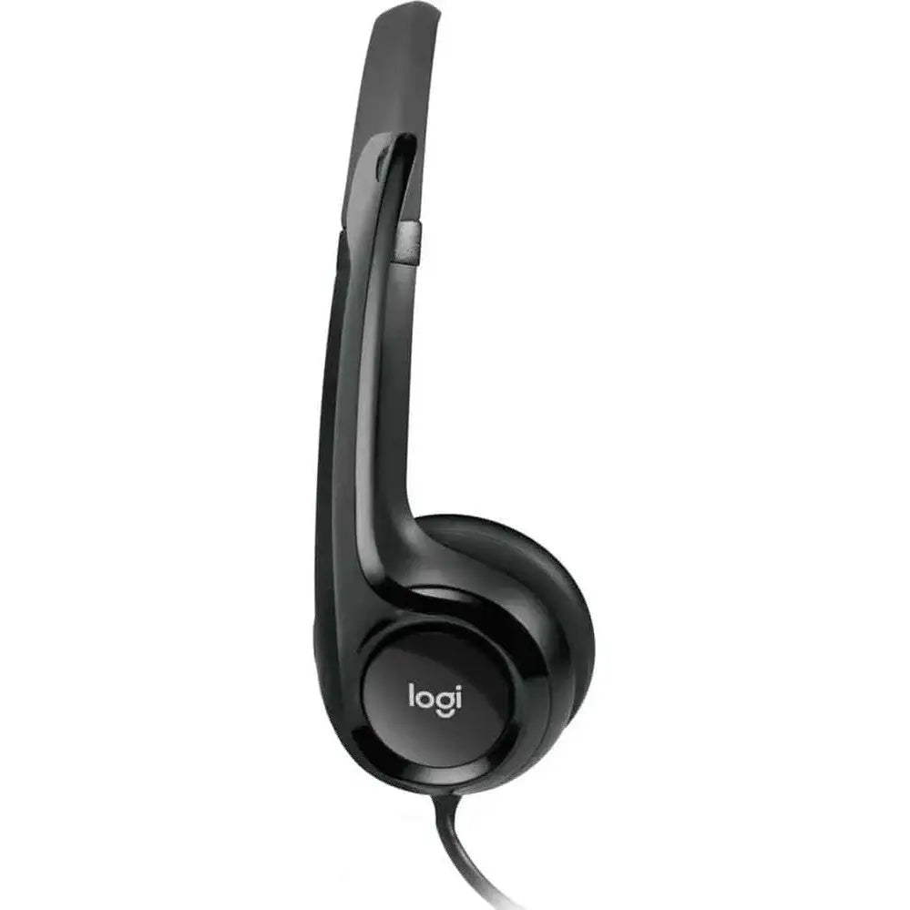 Logitech H390 avec microphone anti-parasite – USB — vue 3 — Connecto.ma