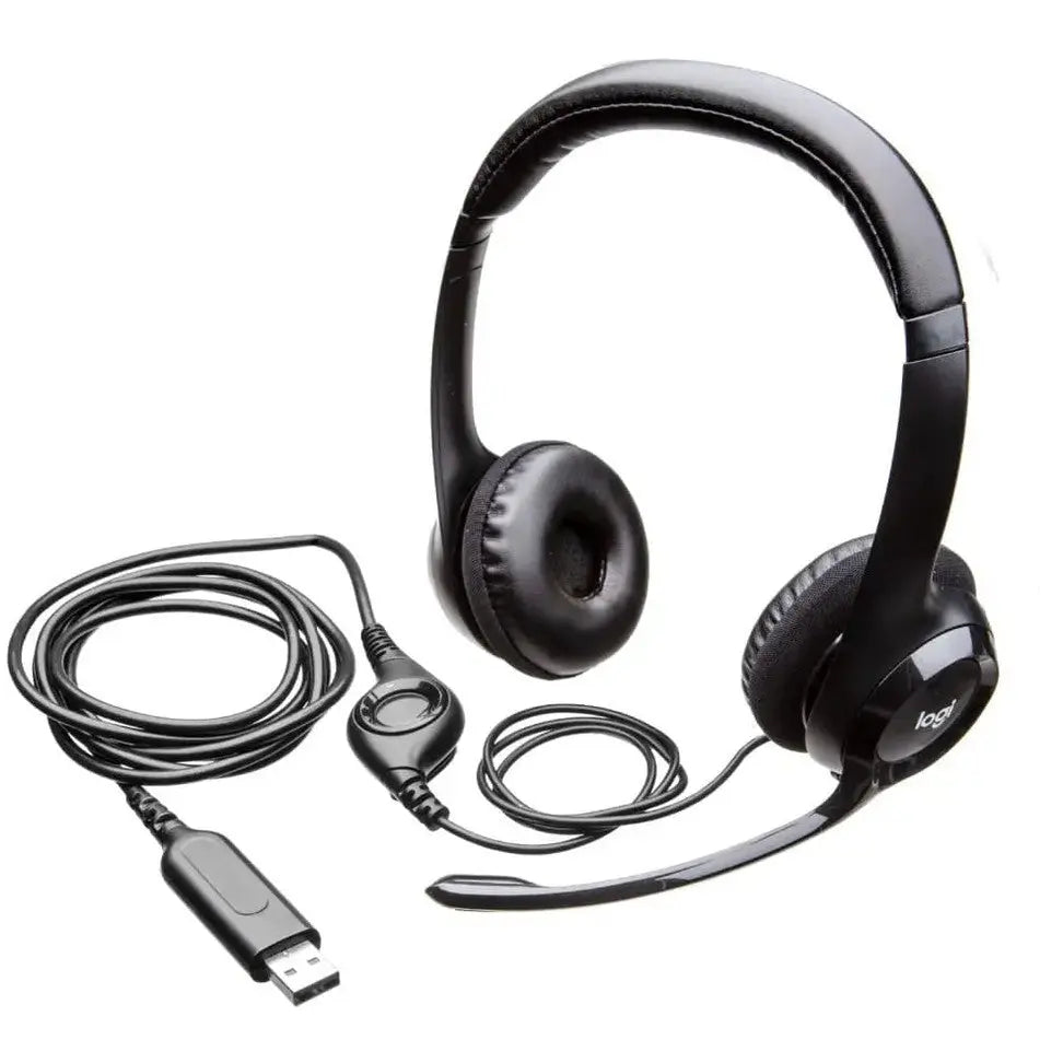 Logitech H390 avec microphone anti-parasite – USB — vue 5 — Connecto.ma
