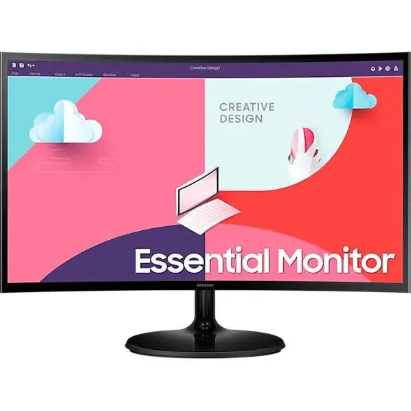 Moniteur Écran SAMSUNG 24" Flat Série 3 Full HD — vue 3 — Connecto.ma
