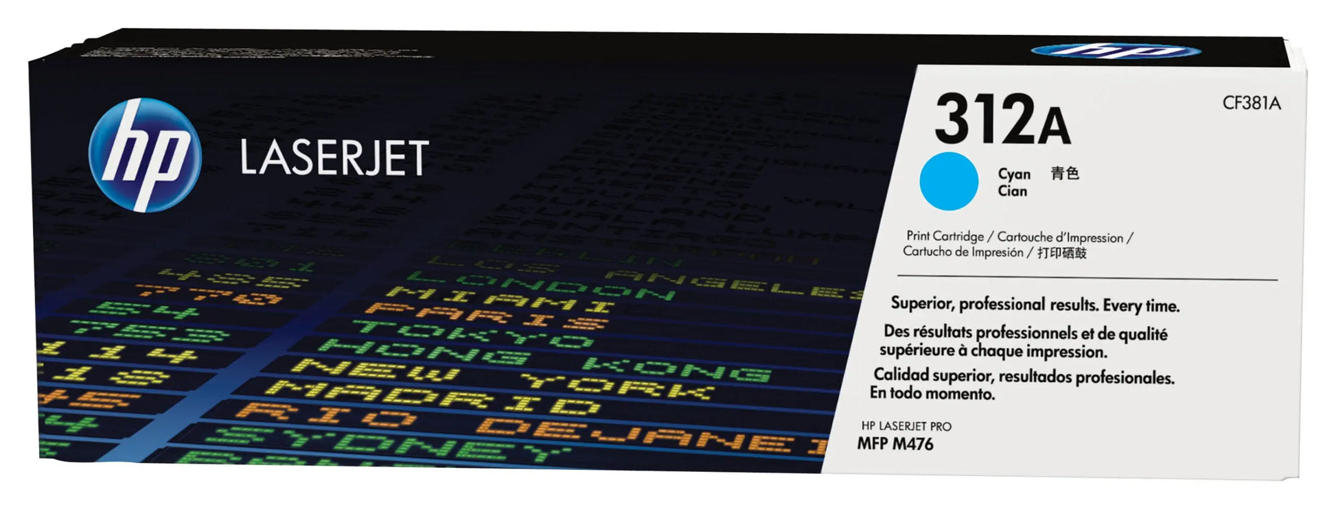 HP 312A Cyan – Toner HP LaserJet d’origine (CF381A) Connecto.ma