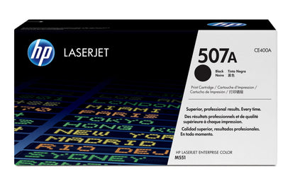 HP 507A Noir (CE400A) – Toner HP LaserJet d’origine Hewlett Packard