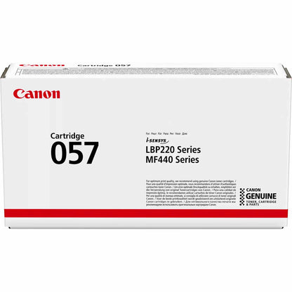 Canon 057 Noir – Cartouche de toner Original Noir (3009C002AA) Connecto.ma