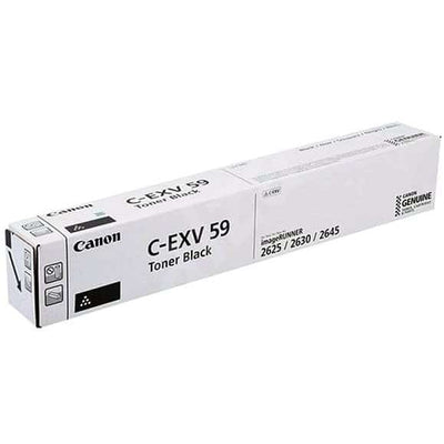 Canon C-EXV 59 Noir–Toner Canon LaserJet d'origine — Connecto.ma