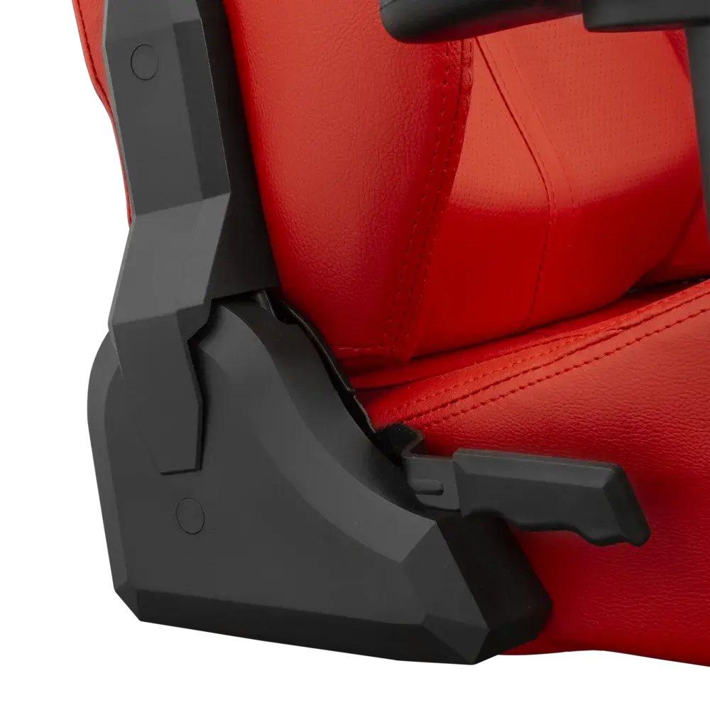 Chaise Gamer White Shark Monza – Rouge — vue 4 — Connecto.ma