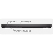 Apple MacBook Pro M4 14 pouces Black 16Go/512 Go — vue 3 — Connecto.ma