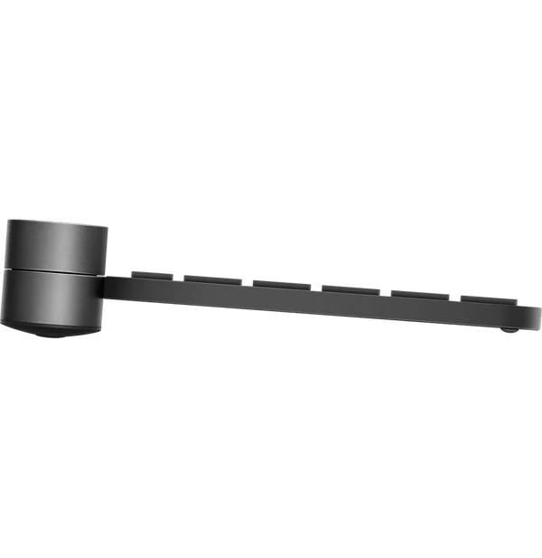 Clavier sans fil Logitech Craft — vue de profil gauche — Maroc