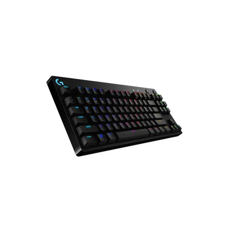 Logitech G Pro TKL – Clavier Gamer Mécanique Filaire Blue Switch — vue 2 — Connecto.ma
