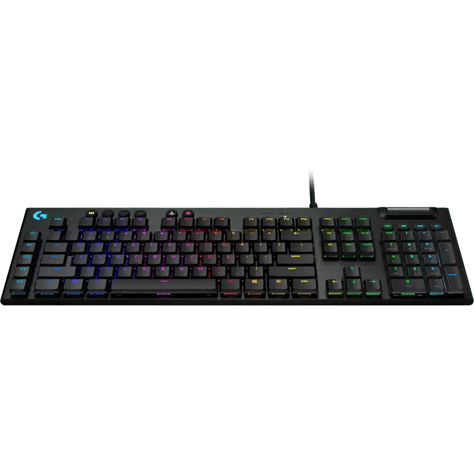 Logitech G815 – Clavier gaming mécanique RVB LIGHTSYNC – Tactile Version — vue 3 — Connecto.ma