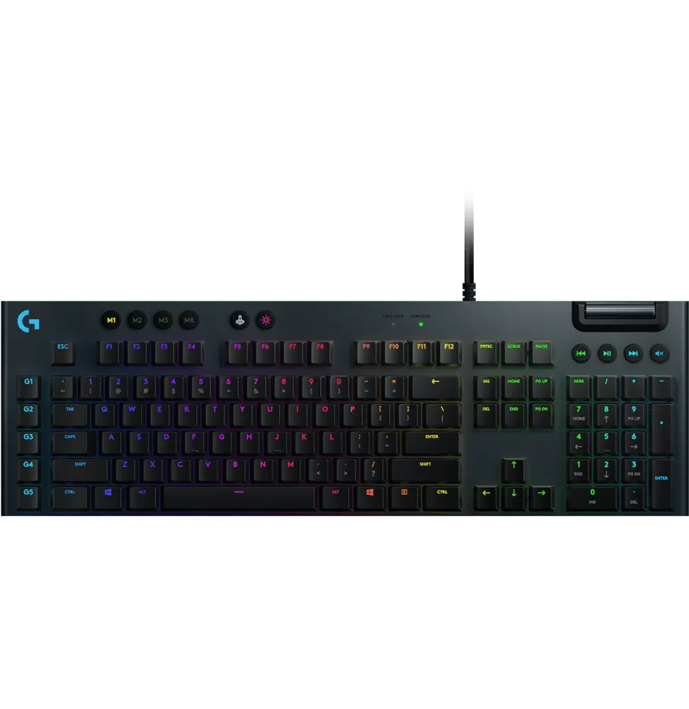 Logitech G815 – Clavier gaming mécanique RVB LIGHTSYNC – Tactile Version (920-008986) Connecto.ma