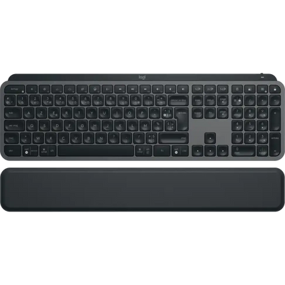 Clavier sans fil Logitech MX Keys Plus avec repose-poignets – AZERTY — Connecto.ma
