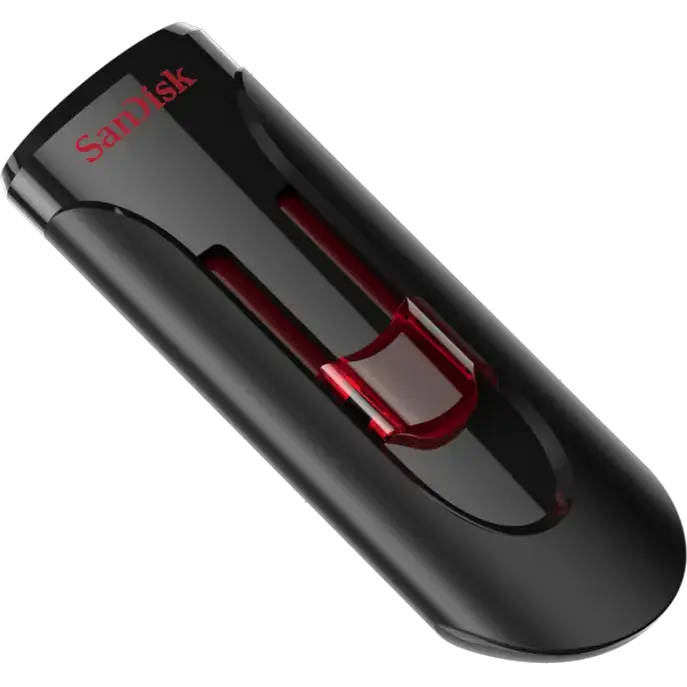 Clé USB 3. 0 SanDisk Cruzer Glide 128 Go — vue 2 — Connecto.ma