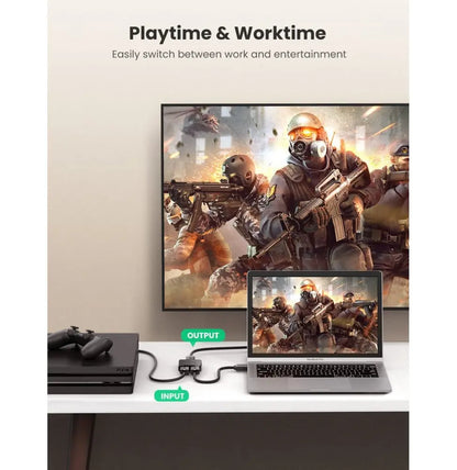 Commutateur HDMI UGREEN – 1 entrée, 2 sorties (50966) Connecto.ma