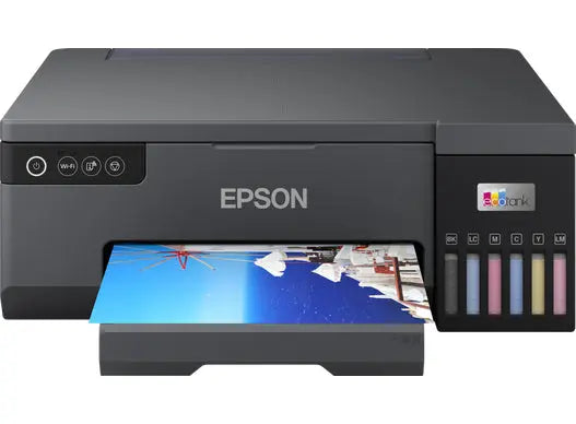 Imprimante Epson EcoTank L8050 Photo ( +impression sur cartes PVC) (C11CK37403) Epson