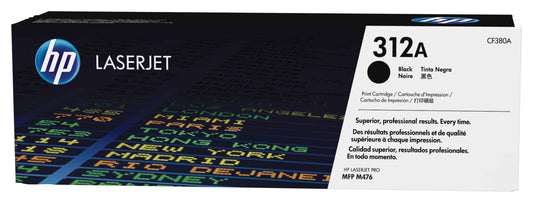 HP 312A Noir – Toner HP LaserJet d’origine (CF380A) Connecto.ma
