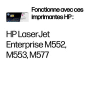 Toner HP 508A LaserJet authentique – Magenta — vue 3 — Connecto.ma