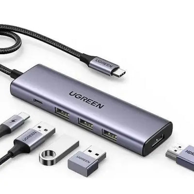 Adaptateur hub USB-C 5 en 1 Ugreen — Connecto.ma