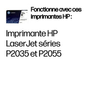 Toner HP 05A LaserJet authentique – Noir — vue 3 — Connecto.ma