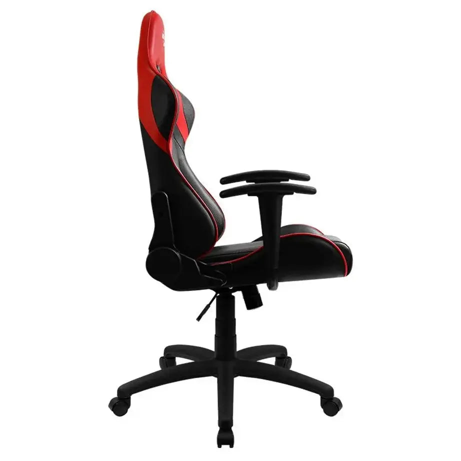 Chaise gamer Aerocool AC100 AIR – Rouge Noir — vue 4 — Connecto.ma