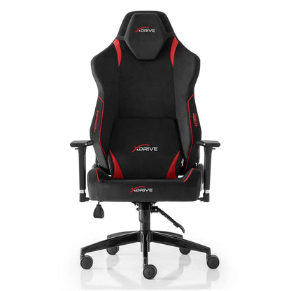 XDRIVE Anka Fabric Professionnelle Black / Red – Chaise Gamer (XD-ANK-KM-K/S) (8682076352027) Connecto.ma