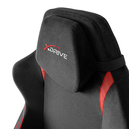 XDRIVE Anka Fabric Professionnelle Black / Red – Chaise Gamer (XD-ANK-KM-K/S) (8682076352027) Connecto.ma