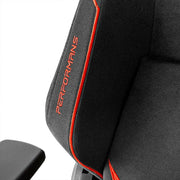 Chaise de gamer XDRIVE Anka Fabric Professionnelle Noir / Rouge–Chaise Gamer — vue 5 — Connecto.ma