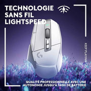 Souris Gamer Sans Fil Logitech G502 X lightspeed–Blanc — vue 4 — Connecto.ma