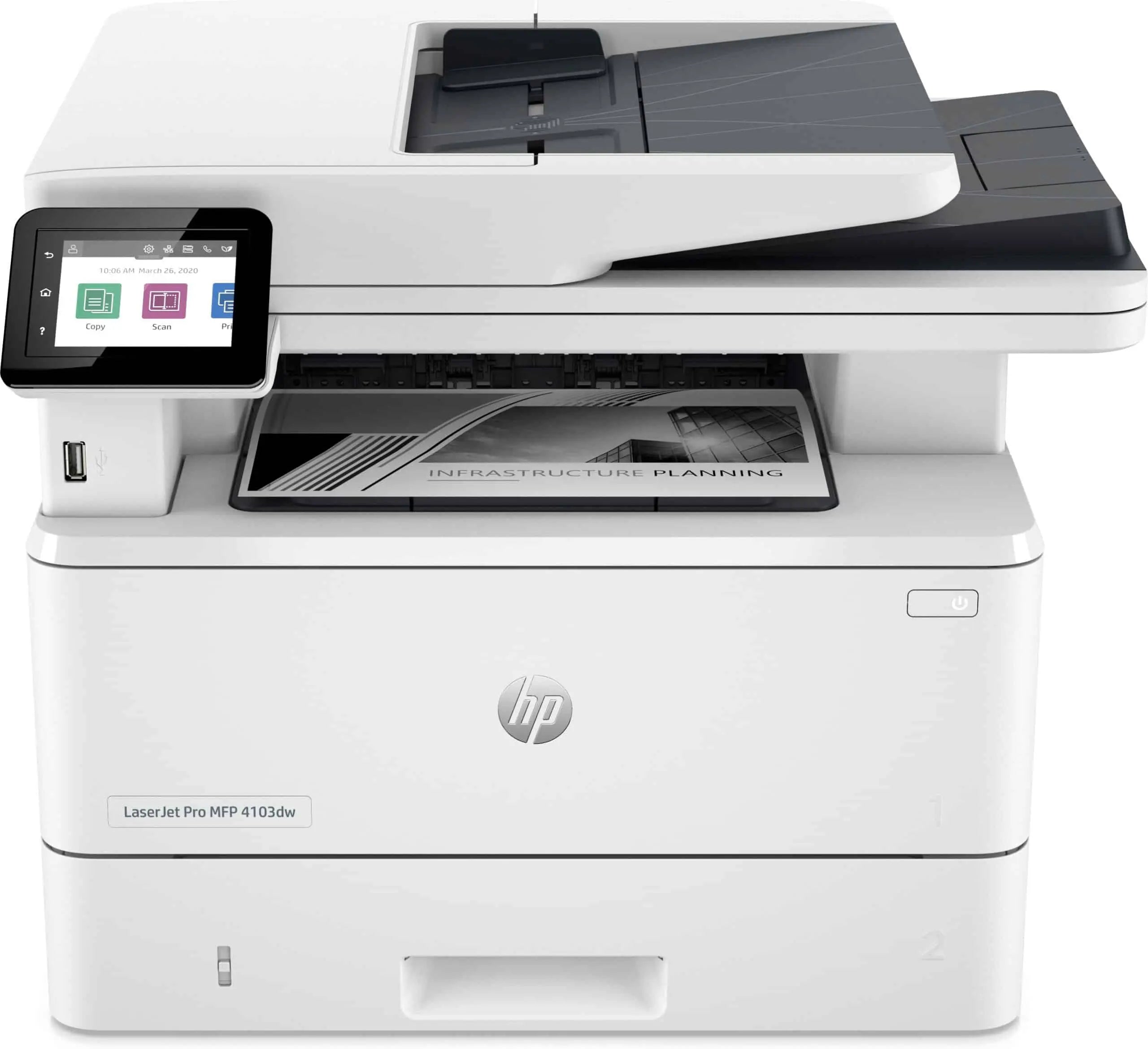 Imprimante Multifonction Laser Monochrome HP LaserJet Pro 4103dw (2Z627A) Hewlett Packard