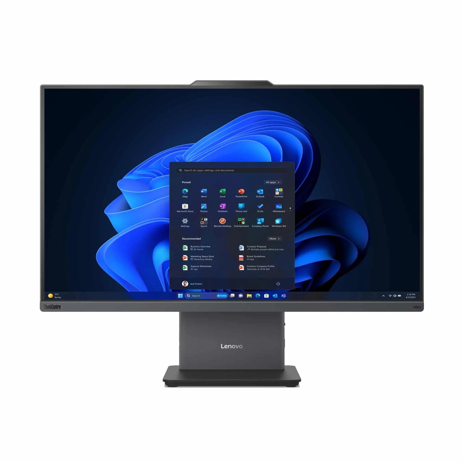 ORDINATEUR DE BUREAU LENOVO ALL-IN-ONE ThinkCentre neo 50a 27 Gen 5 i7 13th (12SA0015FM) Lenovo