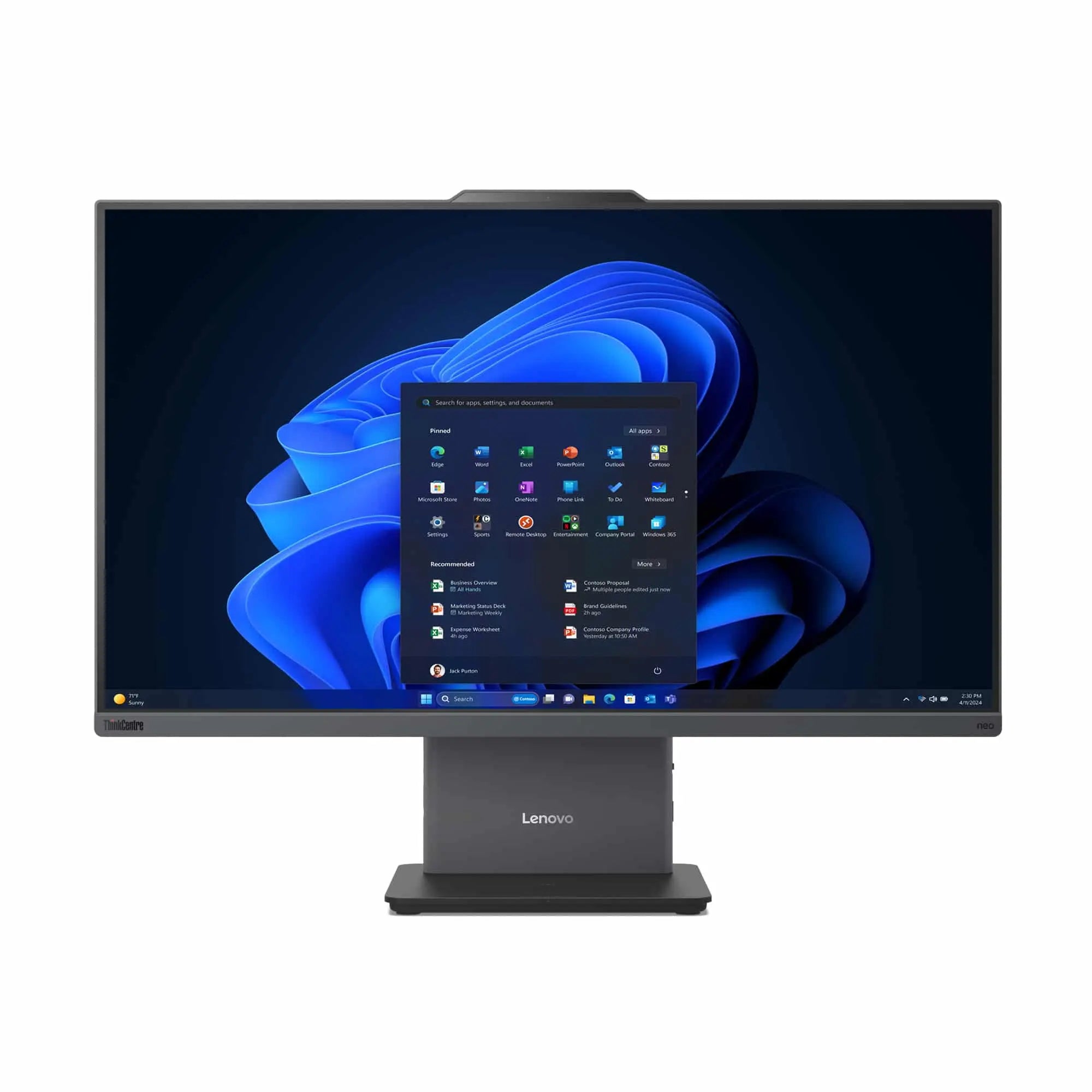ORDINATEUR DE BUREAU LENOVO ALL-IN-ONE ThinkCentre neo 50a 27 Gen 5 i7 13th (12SA0015FM) Lenovo