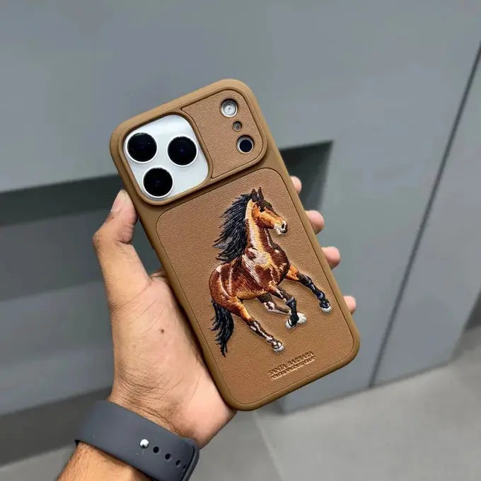 Pochette iPhone 17 Pro Max Original Santa Barbara Polo Racquet Club BORIS - (BROWN) - Connecto.ma