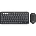 LOGITECH PEBBLE 2 Ensemble Clavier & Souris  COMBO–TONAL GRAPHITE (920-012209)
