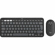 LOGITECH PEBBLE 2 Ensemble Clavier & Souris COMBO–TONAL GRAPHITE — Connecto.ma